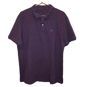 VINEYARD VINES Mens L Classic Fit Purple Polo
